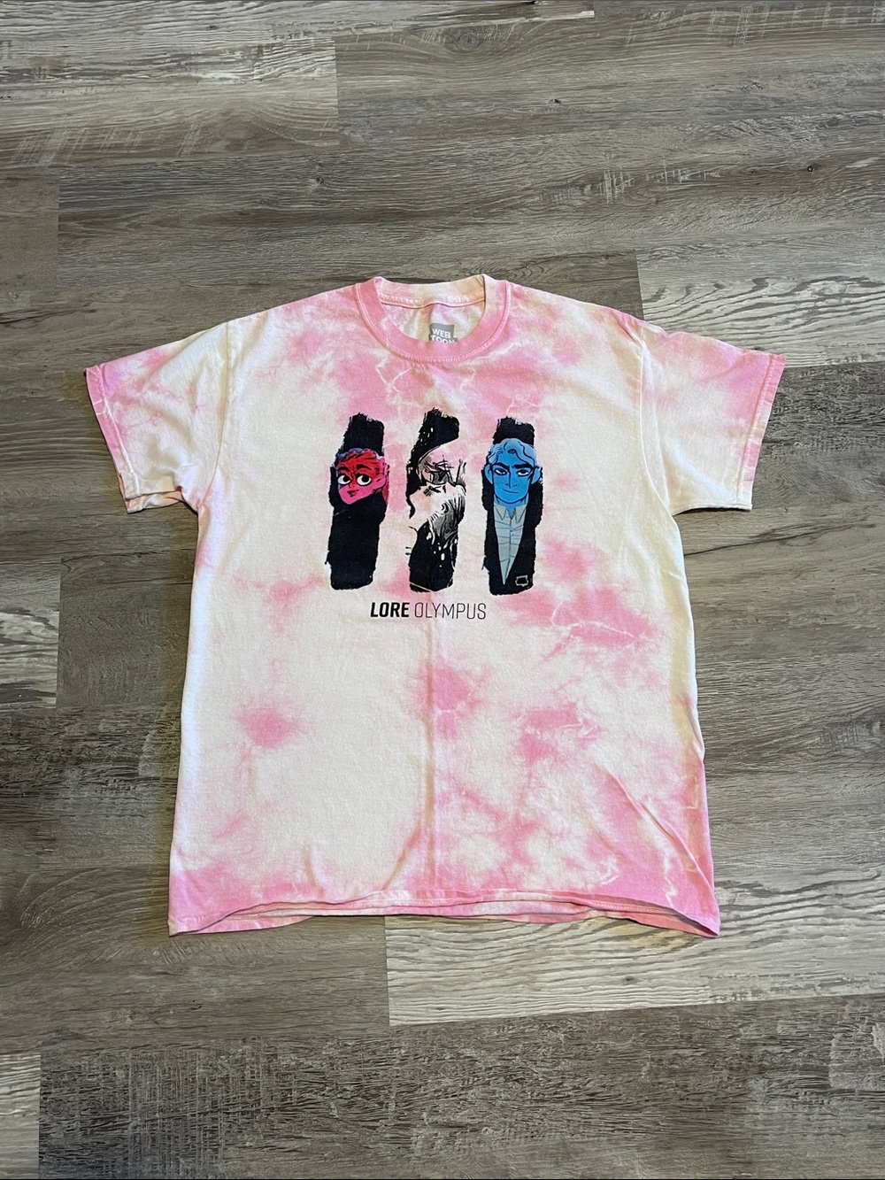 Lore Olympus Tie-Dye Graphic Tee